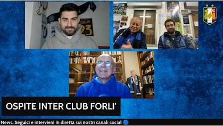 Rivivi la diretta! IO GIRO L'ITALIA PER TE, ospite l'INTER CLUB FORLI'. CONTE contro MAROTTA, CHE NOIA!