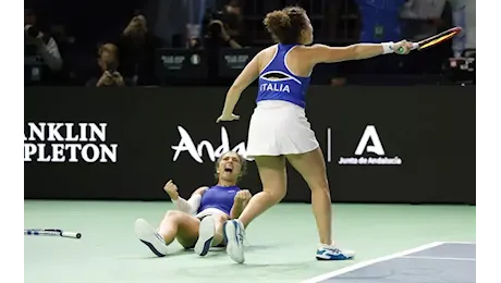 Tennis, meravigliosa Italia! Errani e Paolini conquistano la finale alla Billie Jean King Cup