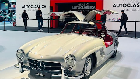 Milano Autoclassica 2024: l'omaggio ai 70 anni della Mercedes 300 SL