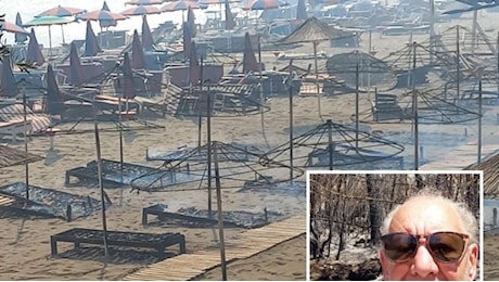 «Io intrappolato nell'incendio in Albania, fiamme fino in spiaggia»: il racconto dello chef varesino Roberto Carù