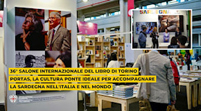 Editoria: salone internazionale del libro di Torino. Portas, la cultura ponte ideale per accompagnare la Sardegna nell'Italia e nel mondo