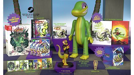 Gex Trilogy svela la data d'uscita e la strana Collector's Edition