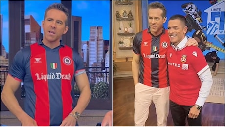 Perché Ryan Reynolds ha indossato la maglia del Campobasso in tv: una grande operazione di marketing