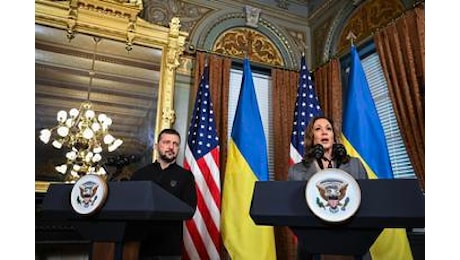 Harris a Zelensky: “Sostegno Usa a Ucraina per battere Russia”