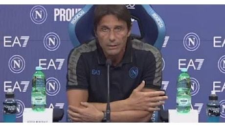 Torino Napoli, la conferenza stampa di Conte in diretta LIVE