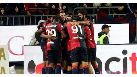 Il Cagliari vince 3-2 contro il Torino, decisivo l’autogol di Coco