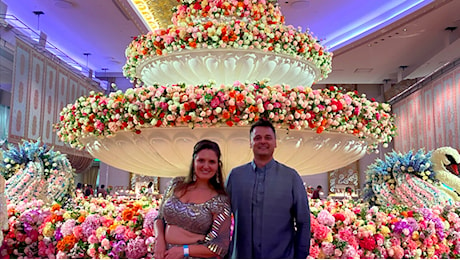 Made in Tuscia protagonista in India: Benedetta Bruzziches al matrimonio dell'industriale tra i più ricchi al mondo | FOTO