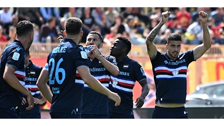 La Sampdoria contro la Salernitana per scacciare l'incubo Serie C