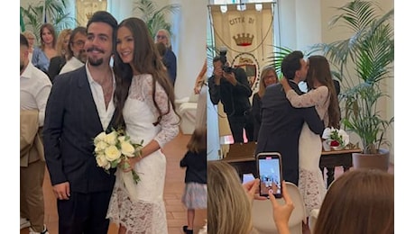 Il Volo, il matrimonio di Ignazio Boschetto e Michelle Bartolini