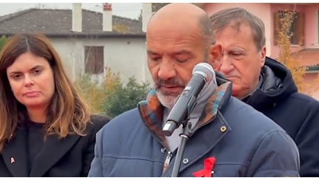 Giulia Cecchettin, lo zio Andrea Camerotto all'inaugurazione del parco a lei dedicato a Chirignago: «Amava la natura»