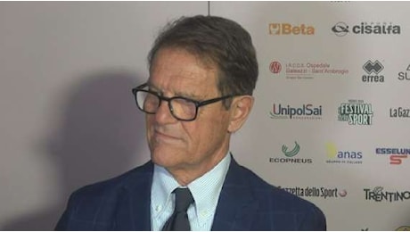 Capello: L'Italia gioca a calcio, centrocampo punto di forza perché rende l'assetto molto offensivo