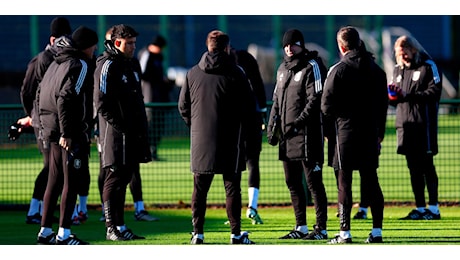 Così l'Aston Villa si prepara a sfidare la Juve: l'allenamento degli inglesi