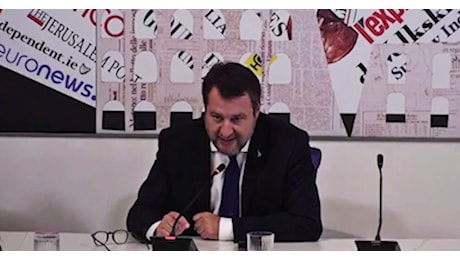 Salvini: “Open Arms? Processo politico istruito dalla sinistra. Se mi condannano resto a fare il ministro, anche se incazzato”