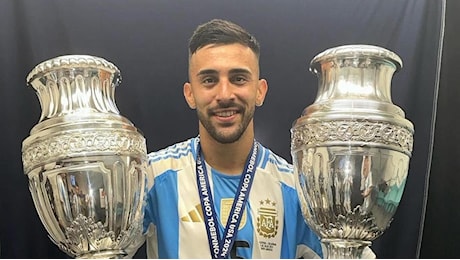 Nico Gonzalez protagonista del trionfo argentino in Copa America. E se arrivasse l’offerta giusta la società viola potrebbe valutarla