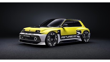 Renault 5 Turbo 3E: il mito torna per strada ma in versione elettrica