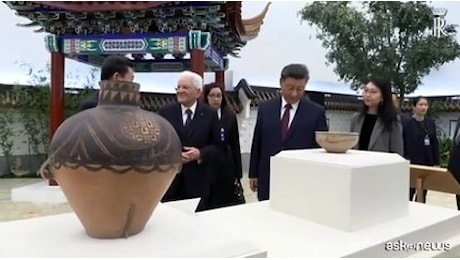 Mattarella in Cina, concerto su Puccini con Xi Jinping e sua moglie