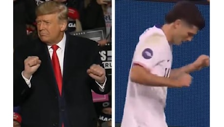 La Trump dance dilaga in campo: dopo la Nfl, balla anche Pulisic - Video