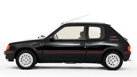 Peugeot 205 GTi, splendida 40enne: la sua storia