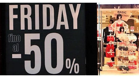 A Milano il Black Friday funziona soprattutto online, +9%