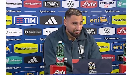 Italia-Francia, Donnarumma in conferenza stampa: Rivedo lo spirito del vecchio Europeo