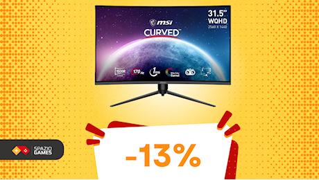 Migliora la tua postazione gaming con questo monitor MSI, oggi in SUPER SCONTO!