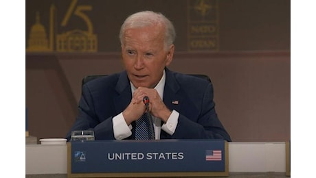 Usa, Summit Nato Washington dominato dall'attesa conferenza Biden