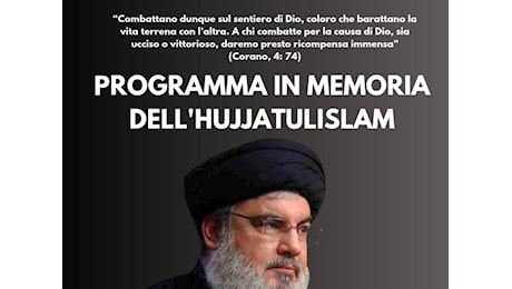 Daremo presto ricompensa immensa. A Roma la veglia di preghiera per il leader di Hezbollah