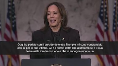 Kamala Harris: Ho detto a Trump che lo aiuteremo in una transizione pacifica