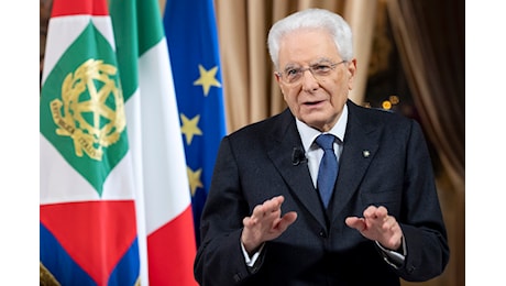 Gli auguri liberatori di Mattarella