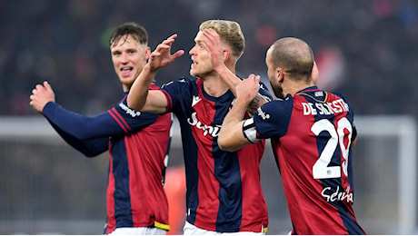 Estasi Bologna, Odgaard schianta la Fiorentina