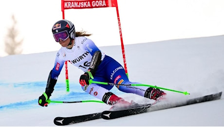 Gigante femminile di Kranjska Gora, la diretta: prima manche, male le azzurre, fuori Brignone e Bassino Goggia solo dodicesima