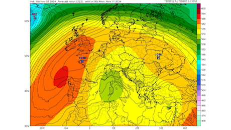 Meteo scacco all’Anticiclone: la Goccia Fredda arriverà anche in Italia. Ecco quando