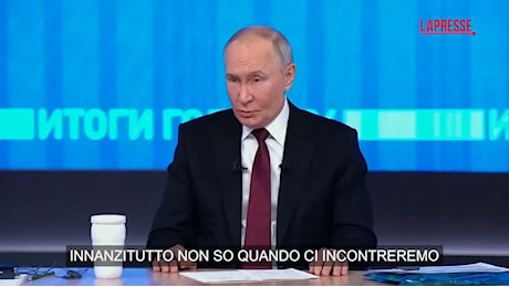 VIDEO Trump, Putin: Sempre pronto a parlare con lui, non ci sentiamo da quattro anni