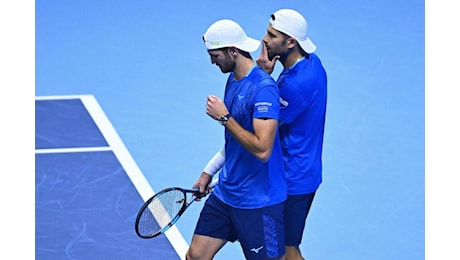 Atp Finals - Bolelli e Vavassori sconfitti: Krawietz e Puetz vincono e si qualificano