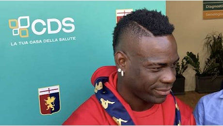 Genoa, Balotelli non convocato da Gilardino per la Fiorentina