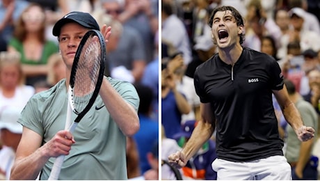 Tennis, sale l'attesa per la finale tra Sinner e Fritz: obiettivo conquistare il titolo degli Us Open