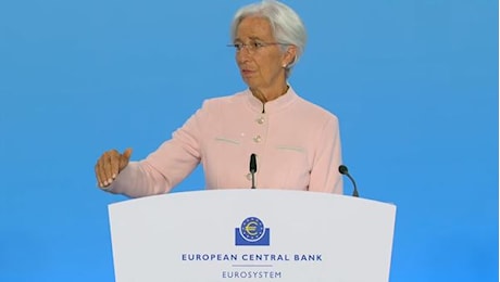 BCE, Lagarde: Decisioni dipendono da dati. Su settembre siamo aperti
