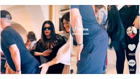 Laura Pausini e Elisa sculacciano Eros Ramazzotti, Giorgia li riprende e il video scatena gli applausi dei fan