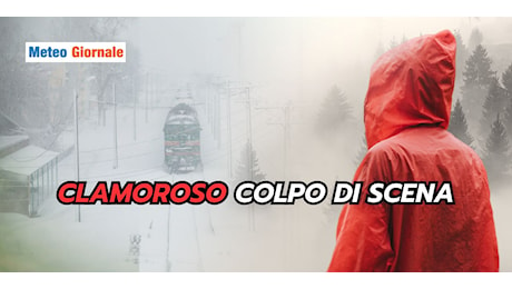 Colpo di scena clamoroso nel meteo: scopriamo cosa accadrà