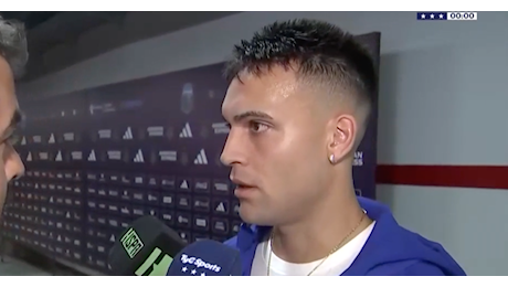 Lautaro: “Pallone d’Oro? Con l’Inter anno spettacolare, non dico che lo merito ma…”