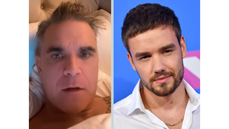 Robbie Williams commosso in video per Liam Payne: “Shock e tristezza, gli volevo bene”