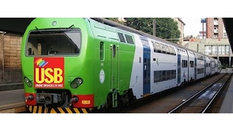 Unione Sindacale di Base: VII sciopero nazionale dei ferrovieri, svolta la prima articolazione degli impianti fissi e manutenzione infrastrutture