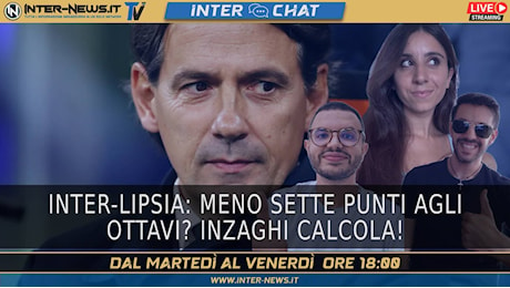 Inter-Lipsia, -7 punti agli ottavi. Inzaghi calcola! | Inter Chat Live