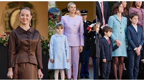 Festa nazionale a Monaco, le pagelle dei look: Charlene e la figlia bon ton (9), Charlotte in Chanel (8,5), Alexandra con l'abito di Grace Kelly (9), Beatrice Borromeo chic (10)