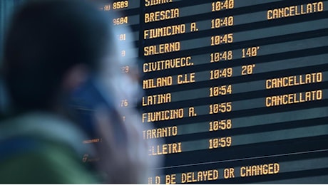 Trenitalia, lavori ad agosto: le tratte colpite dai ritardi