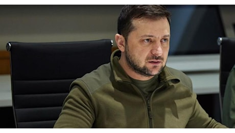 Zelensky, pronti a colloqui con Mosca