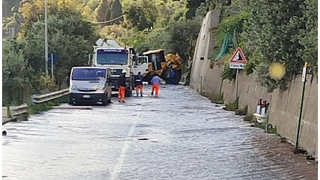 Chiusa la Statale 114 Messina Catania all’altezza di Capo Alì. Si transita solo in autostrada