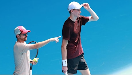 Tennis, Australian Open: primo allenamento per Sinner a Melbourne