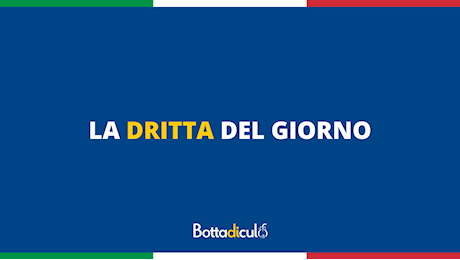 La Dritta del Giorno di Bottadiculo: Sabato 28 Settembre 2024