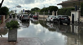 Maltempo a Cervia, bombe d'acqua e allagamenti: “50 millimetri di pioggia in un'ora su Pinarella”